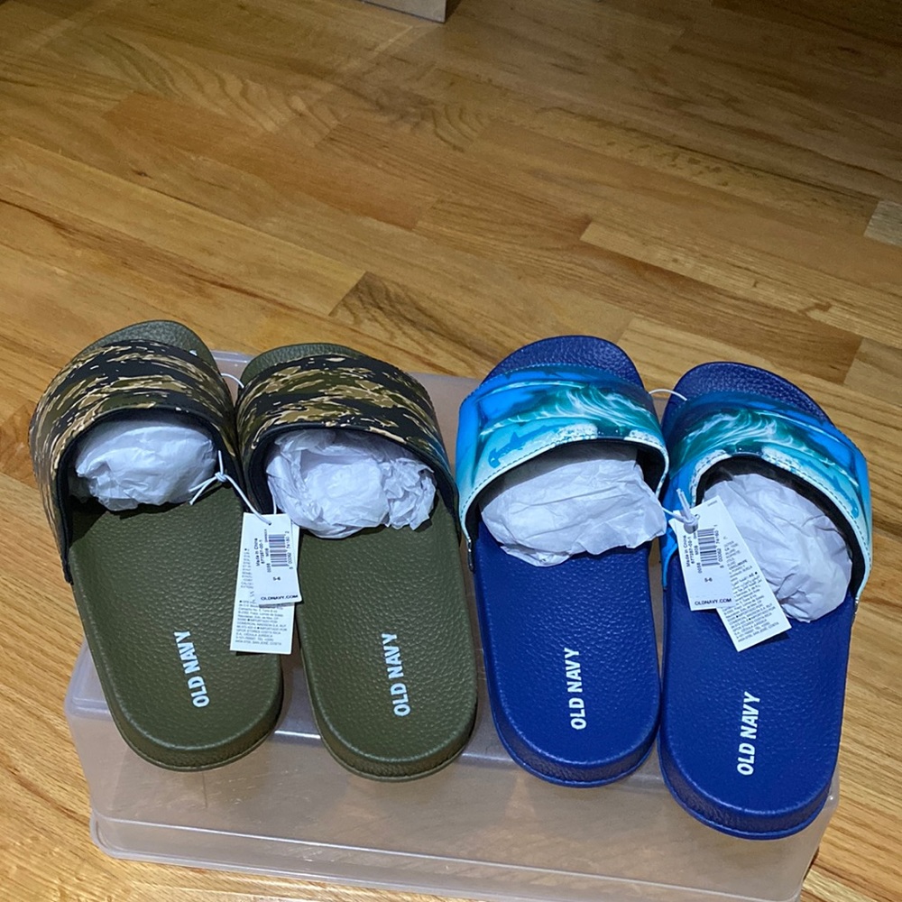 2 Pairs of Old Navy Kids Flip Flips